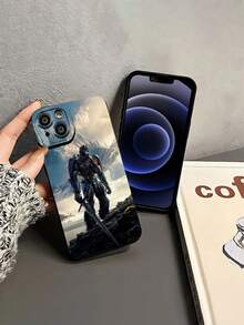 Prime héroe de  azul rojo.funda de teléfono Fundas compatibles con ,Apple,VIVO,OPPO,,, y Honor.Fabricadas en silicona TPU,ofrecen protección contra golpes y caídas. - Negro - Ver 4