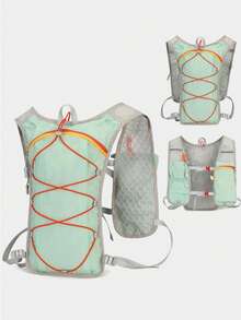 1pc Running Hydration Backpack, Lightweight Multifunctional Outdoor Sports Water Bag, Large Capacity Hiking Camping Backpack - Multicolor - View 4