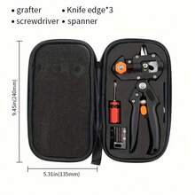 Garden Grafting Tools, Garden Pruning Tools, Grafting Knife, For Plant Branch Vine Fruit Tree Cutting, Pruner Tool Kits - B - View 8