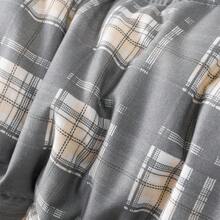 1 pieza Edredón de verano de fibra de algodón ligero, Edredón para aire acondicionado - Rejilla de ceniza - Ver 6