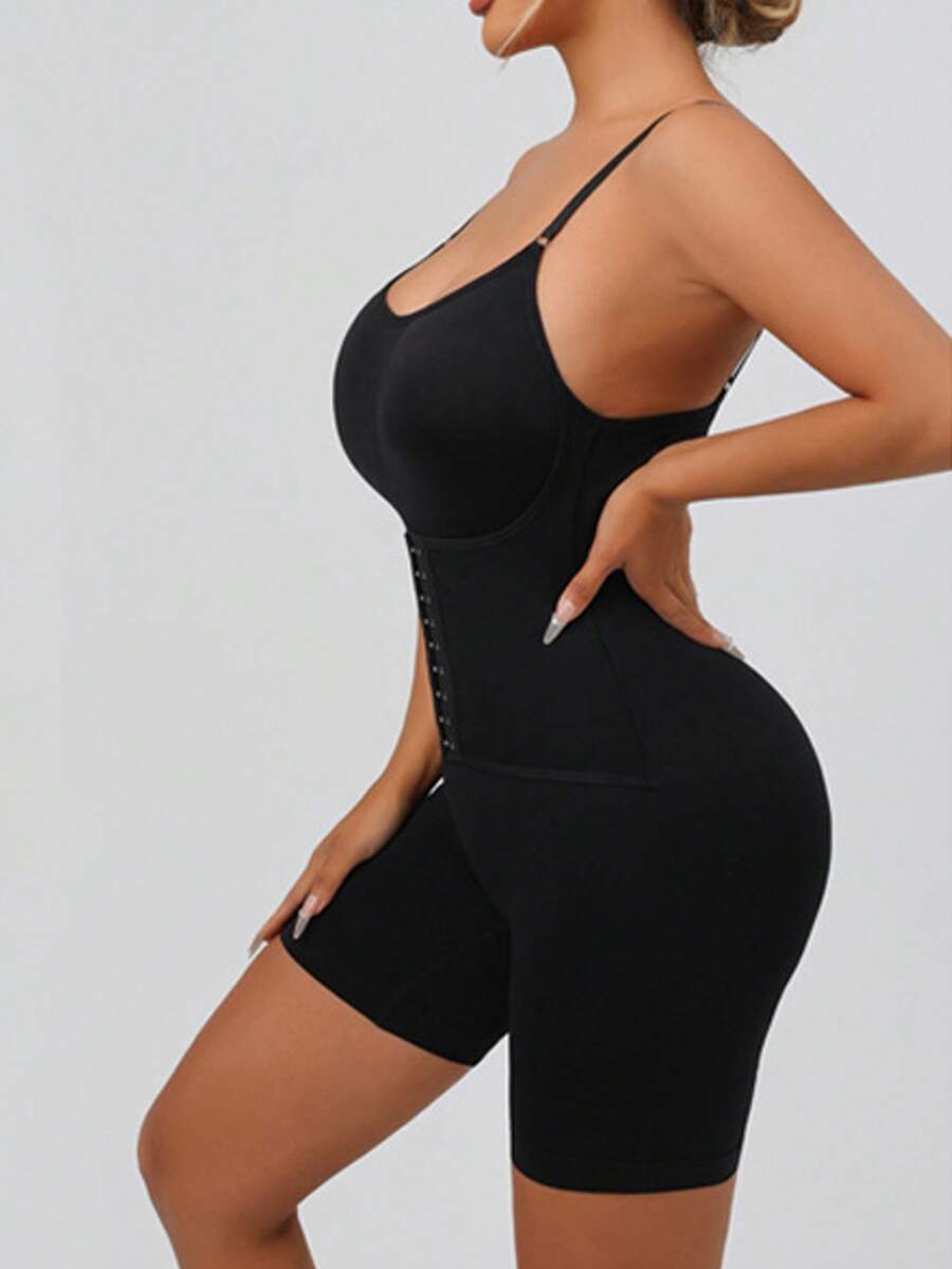Women's Shapewear Camisole, Tummy Control, Butt Lifting, Body Shaping Camisole - Black - View 1
