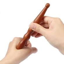 Gua Sha Point Massage Tools, Handheld Wooden Sandalwood Foot Massager, New Muscle Relaxation Stress Relief Acupressure Pen Body Massage - Multicolor - View 7