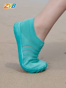 Zapatos de agua para parejas ZVB, adecuados para entusiastas de la descalcez, zapatos de playa de suela blanda para mujeres para nadar, bucear, sandalias de verano de secado rápido para exteriores, zapatos de agua para pesca, zapatos transpirables para vadear - azul - Ver 8