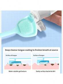 Bộ 3 dụng cụ làm sạch lưỡi hai mặt, giúp hơi thở thơm mát! Kết hợp bàn chải silicon mềm và dụng cụ cạo, một mặt nhẹ nhàng chải sạch mảng bám trên lưỡi, mặt còn lại loại bỏ hiệu quả chất béo bám sâu, giúp loại bỏ chứng hôi miệng và mùi khó chịu chỉ trong một bước. - Nhiều màu - Xem 8