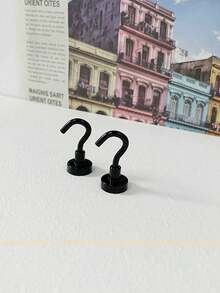 Super Magnetic Hook - Heavy Duty, Wall Mounted, Metal, Painted Finish, Kitchen, Home, Cruise, Office, Garage - Magnetic Hooks - View 11