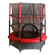 Trampolín Brincolin Infantil 1.4m com Red - Blanco - Ver 8
