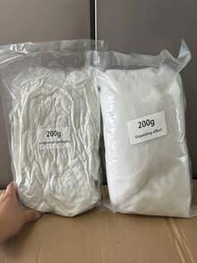 Bông nhồi polyester, màu trắng, thích hợp cho đồ thủ công, gối, đệm, đồ dùng may vá và đan móc, PP, gối trang trí, chất độn đồ thủ công mỹ nghệ. - w - Xem 8
