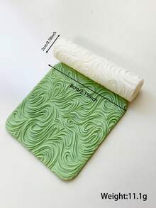 Polymer Clay And Ceramic Texture Rolling Pins, Geometric Minimalist Embossing Rollers, Rose Branches, Retro Patterns, Chrysanthemum, Baroque European Classical Patterns, Embossed Ceramic Texture Rolling Pins For Jewelry Making, Compatible With Polymer Clay Cutters - Texture Roller - View 25