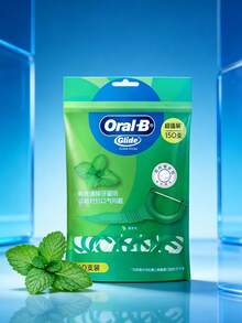 Oral-B 150支薄荷味C型牙线棒，采用光滑技术，有效去除牙菌斑和食物残渣，持久清新薄荷味，经久耐用，使用方便，便携式日常口腔护理 - 綠色 - 查看 10