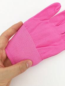 2件套美发造型烫染卷发双面硅胶珠状卷发梳、卷发棒、直发器、耐热手套 - A - 查看 5