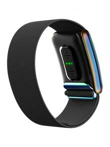 2PCS 4.0 HydroKnit Wrist Band, Fast-Drying And Sweat-Wicking, Retains 30% Less Moisture, 4.0 Compatible - Black/Rainbow - View 3