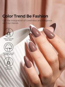 GAVY 9 pièces Ensemble de vernis à ongles gel couleur café classique, convient pour le durcissement UV/LED, adapté pour le salon et le DIY, 7 ml par bouteille - Multicolore - Voir 9