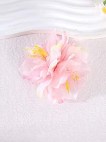 1 chiếc kẹp tóc hoa Hawaii, phụ kiện tóc hoa dâm bụt phong cách Boho, thích hợp cho kỳ nghỉ biển. - Nhiều màu - Xem 11