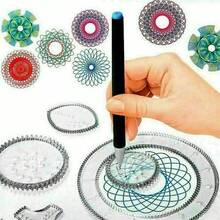 28Pcs Tin Draw Drawing Art Original Spirograph Design Set Craft Create Gift - Conjuntos - Ver 3