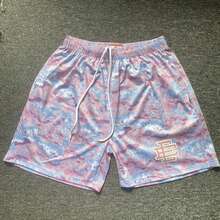 EE  Basic Shorts  Men's Casual Shorts Fitness Sports Pants Summer Gym Workout Men Women Classic GYM Mesh Shorts - pink baiyun - 查看 13