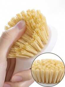 1pc Pot Brush, Household Dishwashing Brush, Non-Scratch Pot Cleaning Brush, Long Handle Kitchen Brush, Oil-Absorbing Pot Brush, Descaling - A - View 7