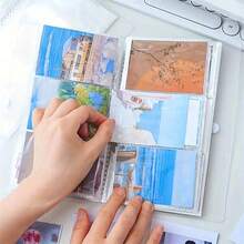 Transparent Photo Album, Mini Photo Album, Photo Card, Train Ticket Card, Collection Album, Jewelry Card, Photo Album, Photo Card, Storage Album - Multicolor - View 4