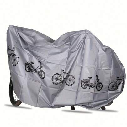 Waterproof Bicycle Cover, Outdoor Electric Bike Cover, Mountain Bike Storage Cover, Travel Dual Bike Cover, Rainproof Bicycle Tent, Motorcycle Sun Shade Cover, Suitable For Mountain Bikes, Electric Bikes And Road Bikes, Cycling Accessories, Dust-Proof And UV-Resistant, Thick And Reusable, Perfect For Motorcycle Parts, Bicycle Supplies, Off-Road Accessories, Outdoor Sports, Outdoor Activities, Travel, Work And School, Household Essentials, Gifts For Men And Women, Personalized Gifts