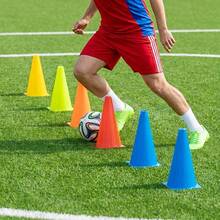 Professional Football Training Equipment Set Agility Ladder, Hurdles, Marker Cones, Rings, And Parachute For Speed, Drills, And Coordination - Set 2 (1 Agility Ladder Plate + 20 - View 8