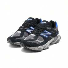 New Balance NB 9060 Low Top Kids' Running Shoes Red Violet Unisex GC9060EP | Cushioned Performance, Lightweight Comfort - Black and Blue - View 2