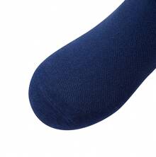 Skechers 3双装男女通用耐穿短款运动袜，新品上市 - 白色/灰色/藍色 - 查看 4