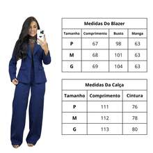 WOMEN'S TAILORED SET BLAZER WITH PANTS ELEGANT CLASSIC PREMIUM AUTUMN WINTER - 酒紅色 - 查看 5