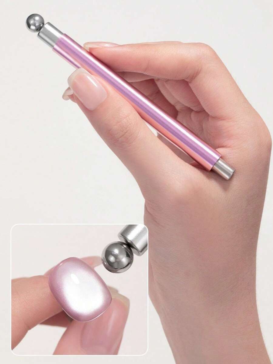 Đũa thần kỳ hai đầu nhỏ, que nam châm dán móng tay, sơn gel gel mắt mèo, nam châm hình đũa thần, dụng cụ làm móng nghệ thuật. - Nhiều màu - Xem 1