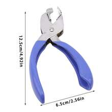 Dụng cụ gỡ ghim giấy, dụng cụ tháo ghim văn phòng, cầm tay tiện lợi, không làm hỏng giấy. - nhiều màu - Xem 4