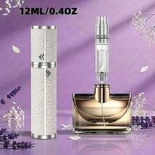 Refillable Leather Bottom Luxury Travel Perfume Atomizer, Portable Mini Cologne Spray Bottle - Multicolor - View 61