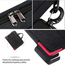 Maletín para laptop 13.3 15.6 pulgadas Hombres Portafolios para laptop Impermeable,43450363 - Rosa Oxidada - Ver 6