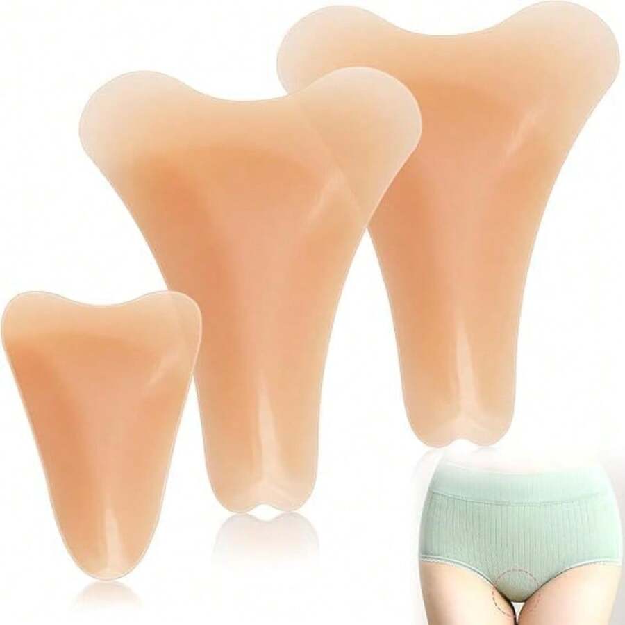 2/3pcs Reusable Y Shape Concealer & Hider Pack - Seamless Underwear Guard - Multicolor - View 1