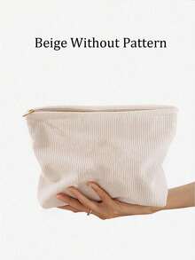 1pc "World's Best Grandma" Printed Cosmetic Bag, Travel Toiletry Bag, Women's Makeup Bag, Grandma Gift, Travel Essentials, Holiday/Vacation/Back To School Supplies Bag, Student Travel Bag, Women's Travel Makeup Bag, Mother's Day Gift - Multicolor - View 7