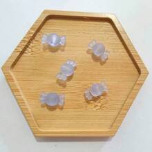 17毫米 30/50/100颗 高透明度亚克力糖果珠，非常适合DIY珠宝制作，适用于手链和手机链制作。 - 彩色 - 查看 9