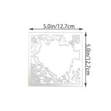 Troqueles de corte de metal para Halloween, plantillas de corte con telaraña, murciélago y calabaza de fondo, moldes de estampado, adecuados para hacer tarjetas, scrapbooking y proyectos de manualidades DIY - blanco plateado - Ver 8