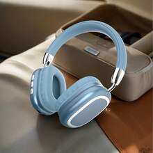 Gerripuer 全新全封闭式无线耳机 HIFI高清通话 舒适MP3音乐 手机通用Type-C 可折叠旋转伸缩 ABS塑料金属手感 高端商务礼品无线耳机 - 霧霾藍 - 查看 3