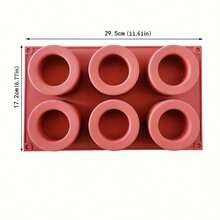 1pc Silicone Granola Bar Mold, 6/12 Cavity Rectangular Protein Bar Mold, Silicone Baking Mold Suitable For Butter/Chocolate/Candy/Cereal/Energy Bars - Multicolor - View 11