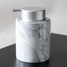 1 bộ sản phẩm bằng gốm sứ họa tiết vân đá cẩm thạch, bao gồm bình tạo bọt rửa mặt, bình đựng sữa tắm, bình đựng nước rửa chén, dầu gội và xà phòng rửa tay. - Nhiều màu - Xem 14