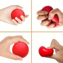 1 pieza Rehabilitador de agarre con forma de corazón, adecuado para pacientes ancianos que han sufrido un accidente cerebrovascular, ejercicios para mejorar la fuerza de agarre de los dedos y la destreza manual - Multicolor - Ver 3