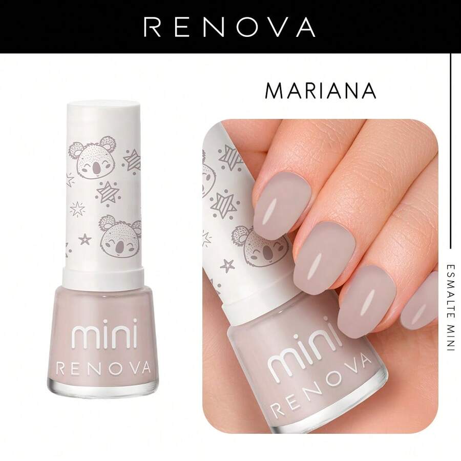 Renova Mini Mariana Nail Polishes 7.7ml - Nude - View 1