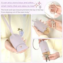 Cute Strap Style Leather Keychain, Suitable For Men And Women - Multicolor - View 5