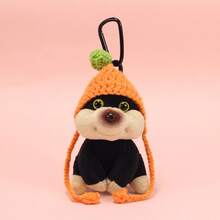 Llavero de peluche con forma de cachorro de abeja, colgante para bolso, decoración, muñeco pequeño - Versión de oso pardo - Ver 2