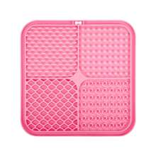 3pcs Pet Licking Mat - Training Slow Feeder, Bath Distraction, Anti-Boredom Design, Non-Slip & Easy To Clean - Multicolor - View 9