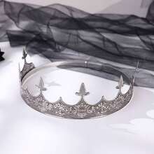 2 piezas Conjunto de de Rey y Reina, unisex, adecuado para bodas, graduaciones, cumpleaños, fiestas de Halloween y otras ocasiones - Multicolor - Ver 6