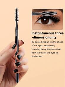 49件套化妆工具套装，包括：25支化妆刷套装+1个多功能防水拉链化妆包+2个洁面海绵+1个睫毛夹+5个三角粉扑+5个化妆海绵+5个迷你气垫粉扑+5个迷你化妆海绵 - 彩色 - 查看 3