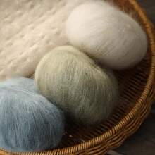 1pc/25g Soft Mohair Yarn,Warm Wool Yarn,For Hand Knitting Sweater And Shawl DIY Material Supplies Crochet Yarn - ZB01 - View 8