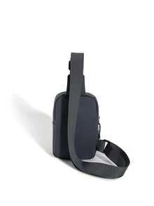 男士时尚斜挎包，户外运动单肩包，休闲简约迷你胸包 - 多色 - 查看 6