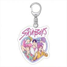 女团亚克力吊坠，亚克力钥匙扣 - 彩色 - 查看 4