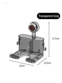 无需钻孔。浴室壁挂式吹风机支架。家用壁挂式吹风机支架。 - 彩色 - 查看 12