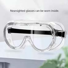 Work Goggles, Waterproof Protective Goggles, Windproof, Dustproof, Anti-Fog, Laboratory Work Protection, SCTM Water Park Goggles - Anti-fog and Wat - View 1