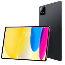 Qetupa 10.1英寸平板电脑，4GB+64/128GB，8GB+256GB，Android 15系统，MTK6762八核2.0GHz处理器，高清(1280x800)触摸屏，5MP+13MP双摄像头，6000mAh电池，支持512GB扩展，无SIM卡槽，适合作为礼物（不含适配器） - 黑色 - 查看 8